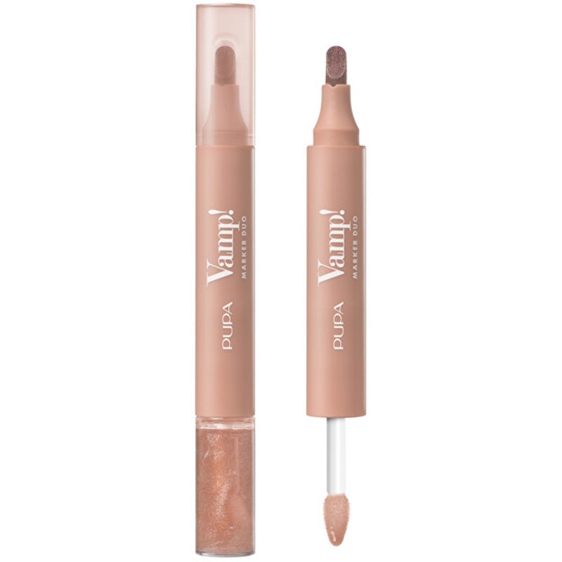 Booty Vamp! Marker Duo - Lucidalabbra fissante e oleoso 2 in 1 4ml donna 003 Grape Juice
