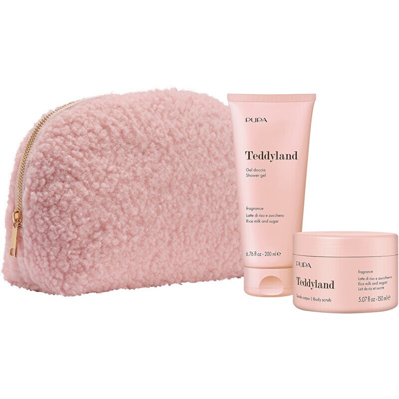 Kit Pupa Rice Milk and Sugar Teddyland 2 - Set regalo donna