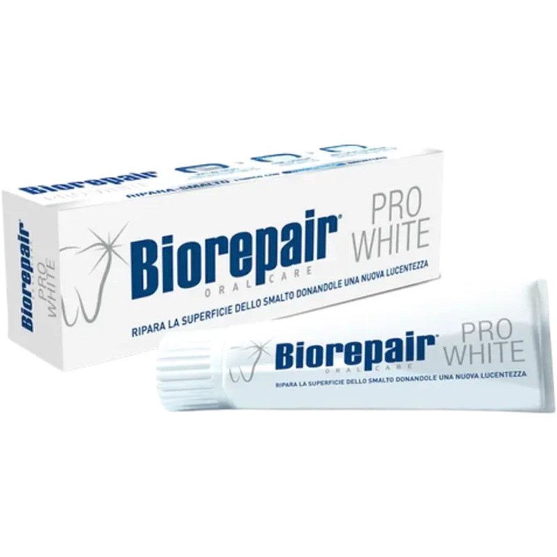 Biorepair For White Toothpaste - Dentifricio sbiancante 75ml donna