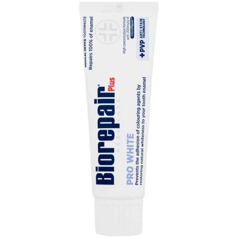 Biorepair Plus Pro White Dentifricio - Dentifricio sbiancante 75ml donna