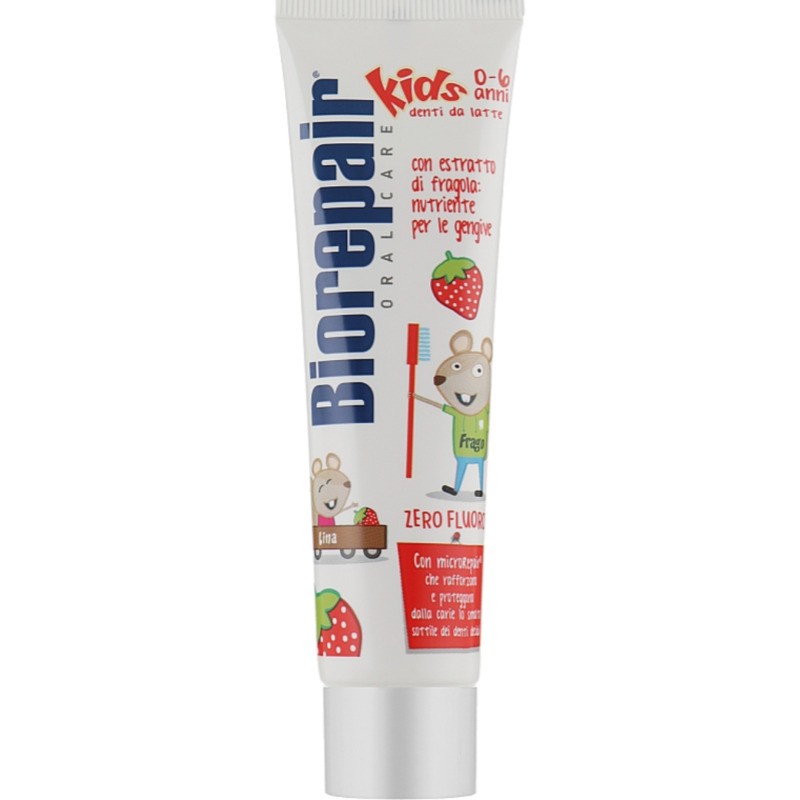 Dentifricio Biorepair Kids (0 - 6) - Dentifricio per bambini 50ml donna