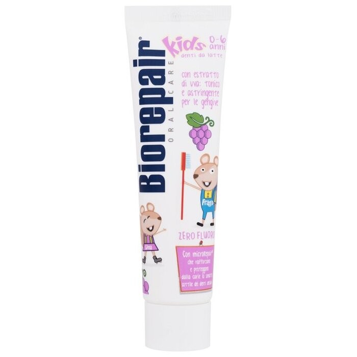 Biorepair Kids 0-6 Dentifricio all'uva 50ml donna