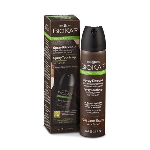 Biokap Nutricolor Delicato Spray Ritocco - Castano scuro - 75 ml unisex