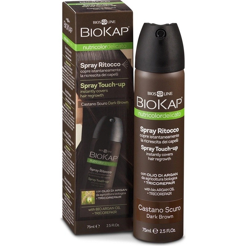 Biokap Nutricolor Delicato Spray Ritocco - Marrone - 75ml unisex