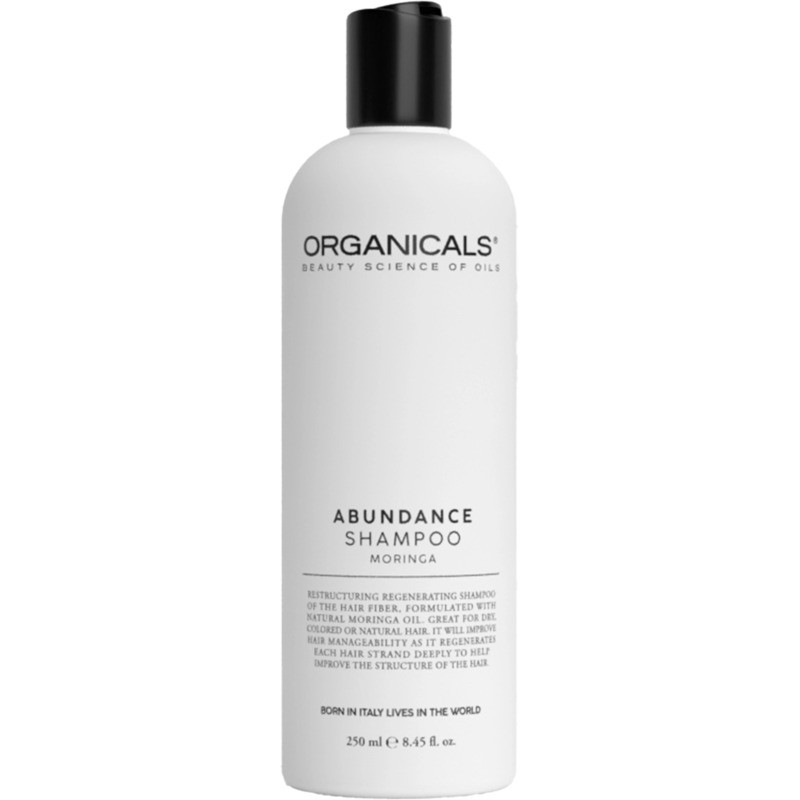 Organicals ABUNDANCE Shampoo Ristrutturante (Moringa) - Shampoo Rigenerante 250ml donna