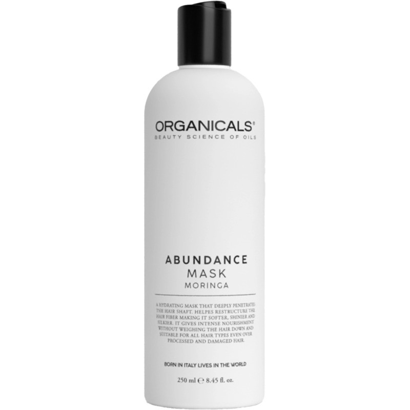 Organicals ABUNDANCE Maschera Ristrutturante (Moringa) - Maschera idratante e rigenerante 250ml donna