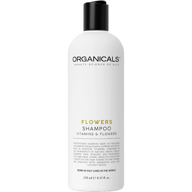 Shampoo Organicals FLOWERS (Vitamine e Fiori) - Shampoo multivitaminico 250ml donna