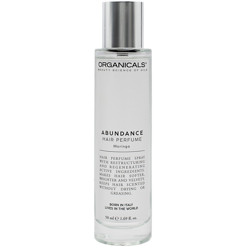 Organicals ABUNDANCE Profumo per Capelli (Moringa) - Spray profumato leggero 50ml donna