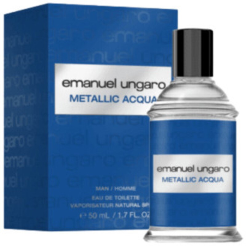 Emanuel Ungaro Metallic Acqua eau de toilette 50ml uomo