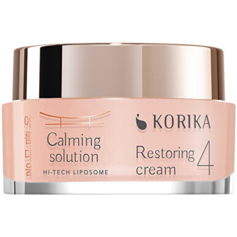 KORIKA Calming Solution Hi-Tech Liposome Restoring Cream - Crema viso lenitiva e rigenerante 50ml donna