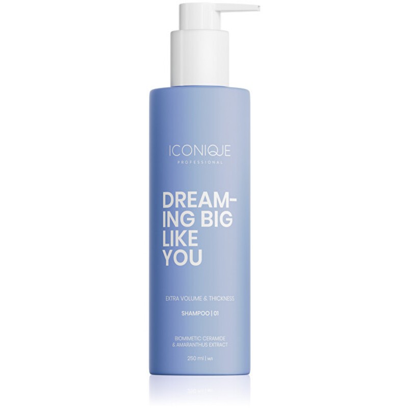 ICONIQUE Professional Dreaming Big Like You Extra Volume & Thickness Shampoo - shampoo per capelli fini 250ml donna