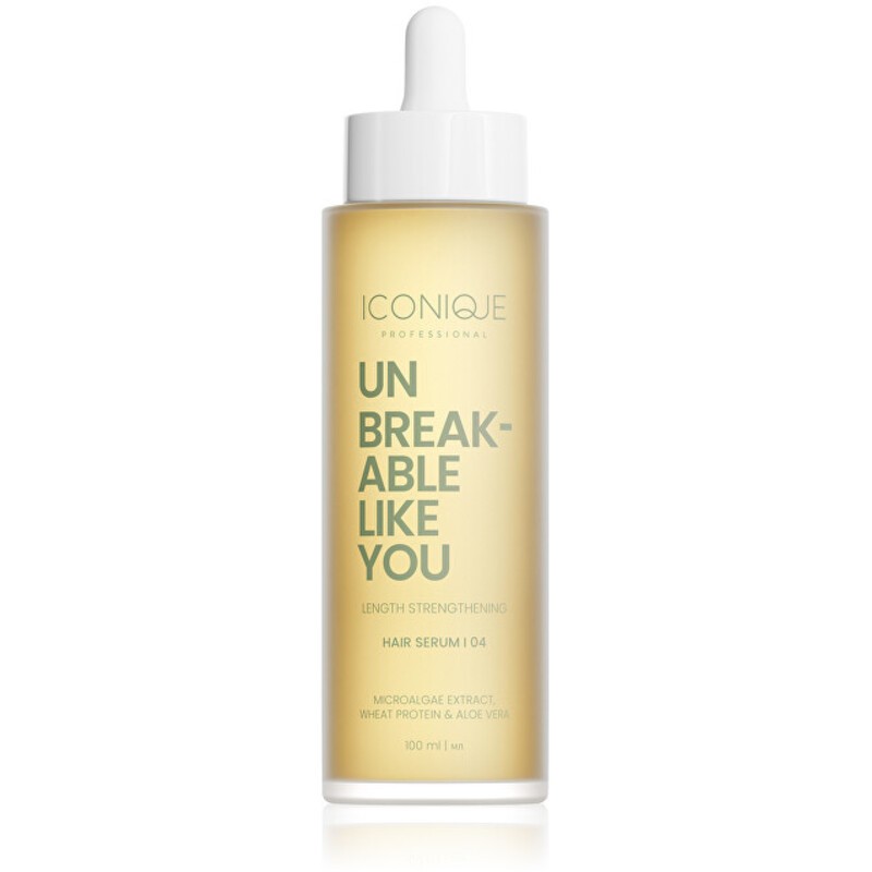 ICONIQUE Professional Unbreakable Like You Length Strengthening Hair Serum - Siero per capelli più lunghi? 100 ml donna