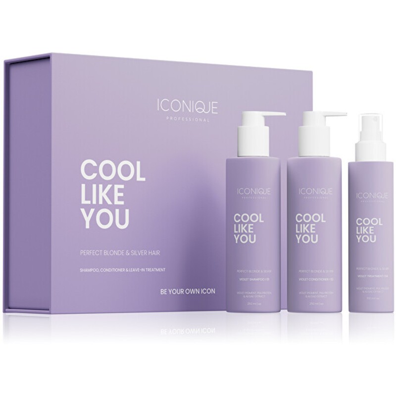 Set regalo ICONIQUE Professional Cool Like You - Set regalo per donne bionde cool e vivaci