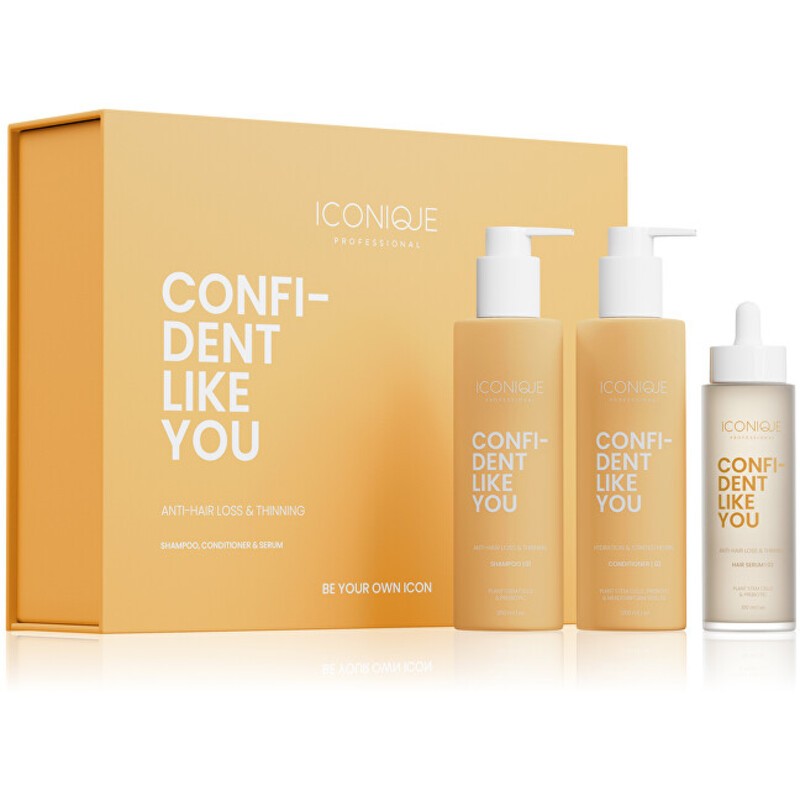 ICONIQUE Professional Confident Like You Set - Set regalo contro la caduta dei capelli? Donna