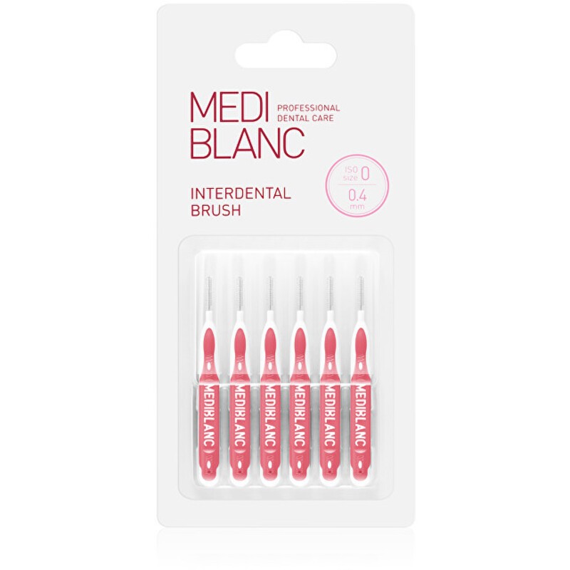 MEDIBLANC Spazzolino interdentale forma I 0,4 mm (rosa) 6 pezzi donna