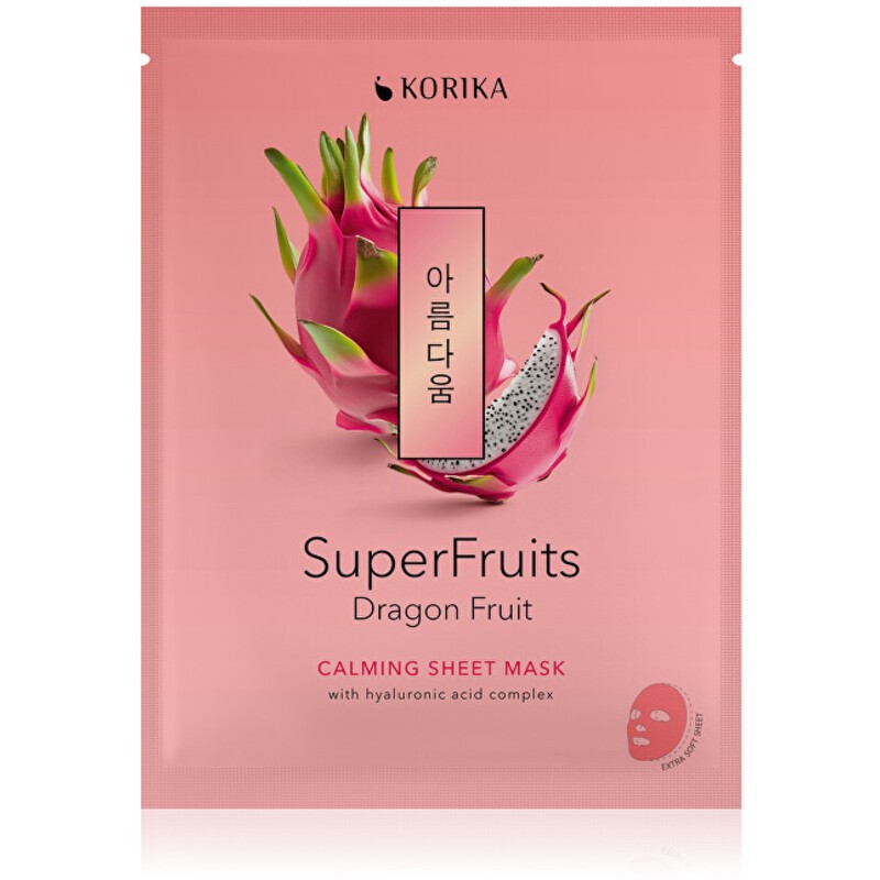 KORIKA Superfrutti Dra? Fruit Calming Sheet Mask - Maschera lenitiva pltnkov 25.0g donna