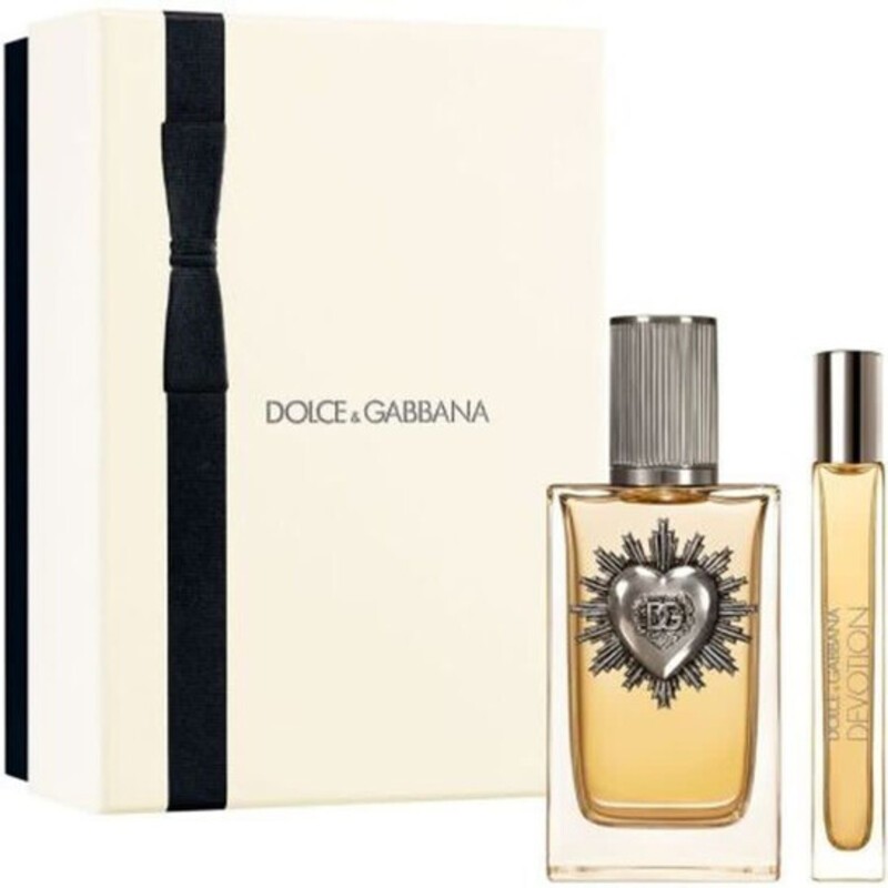 Dolce Gabbana Devotion Pour Homme Set regalo eau de parfum 100ml e miniatura eau de parfum 10ml uomo