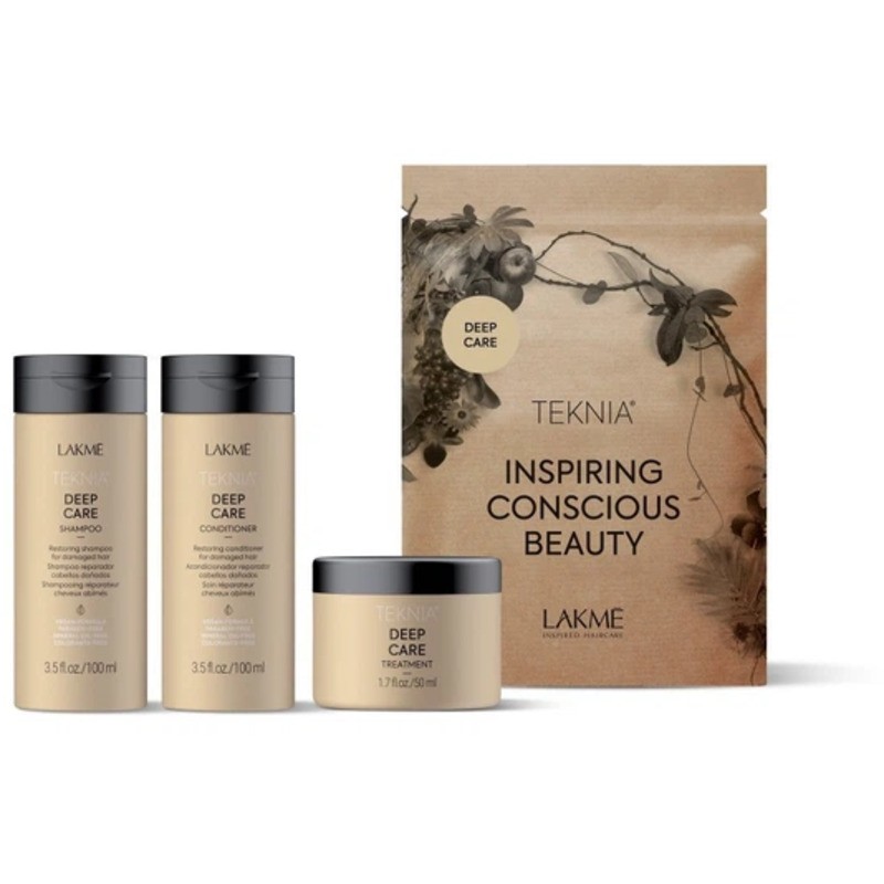 Lakmé Teknia Deep Care Travel Pack - Set per capelli secchi e danneggiati 0ml donna