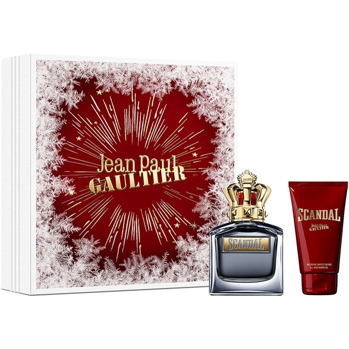 Jean Paul Gaultier Scandal Pour Homme Set regalo eau de toilette 100ml e gel doccia 75ml uomo