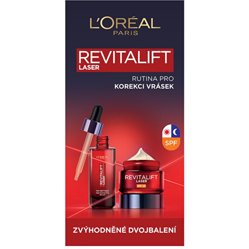 Set L'Oréal Revitalift Laser - Set regalo per la cura della pelle? Donna