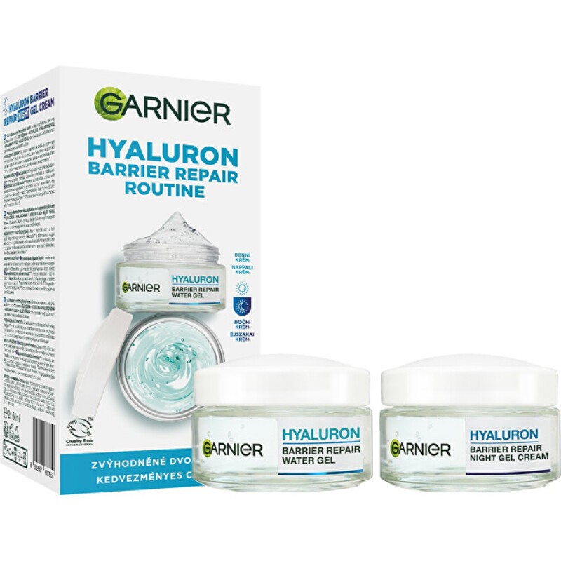 Set per la cura del viso GARNIER Hyaluron Barrier Repair - Set regalo per la cura del viso donna