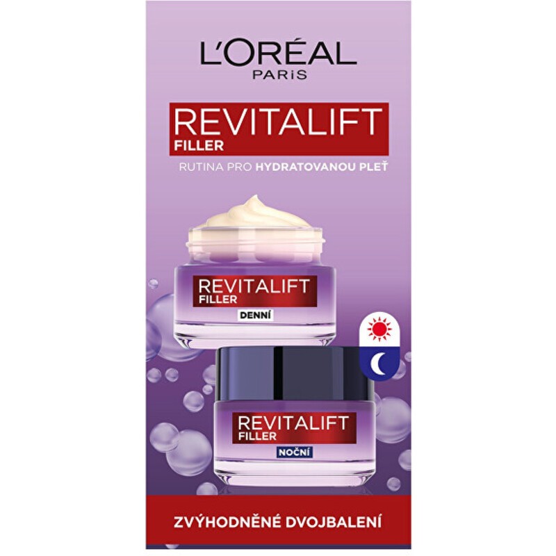 Set L'Oréal Revitalift Filler - Set regalo con crema viso? Donna