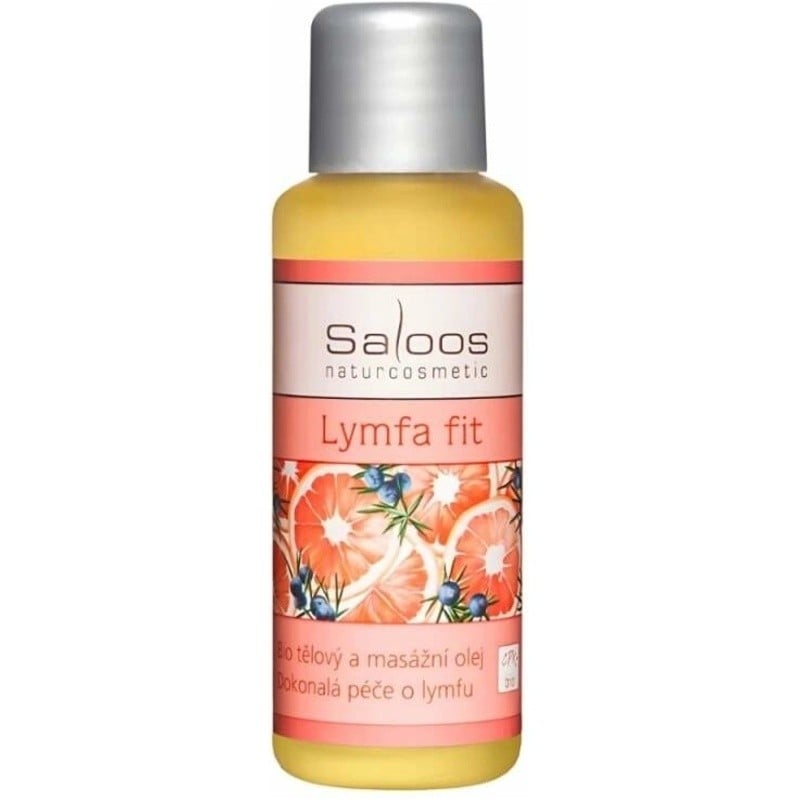Saloos Lymph fit Olio corpo e massaggio biologico 50ml donna