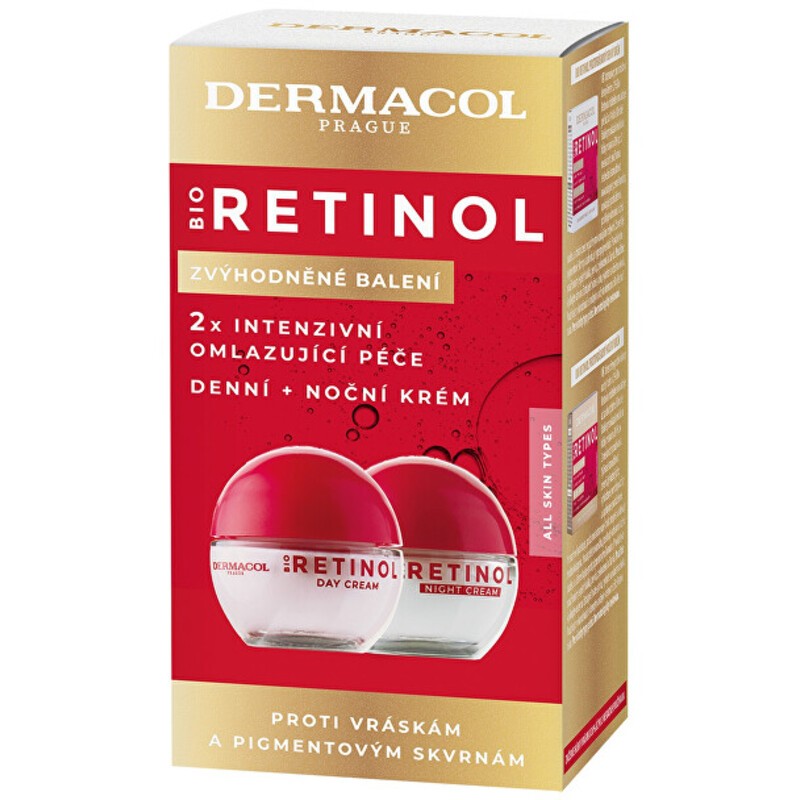 Dermacol Bio Retinol Duopack - Set regalo donna