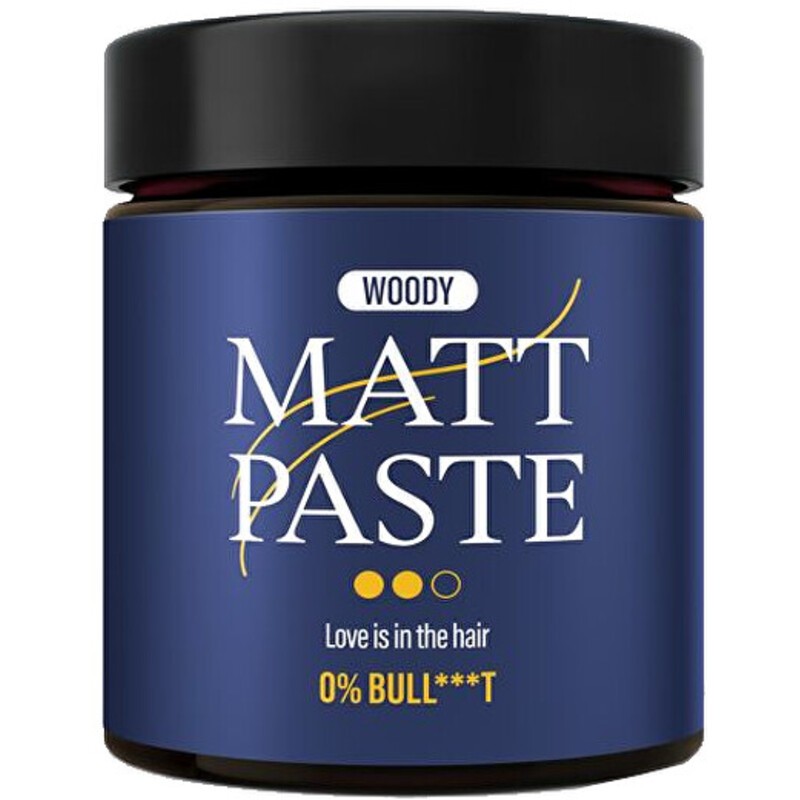 Steves No Bull***T Matt Paste - Pasta opacizzante per capelli a fissazione media 90.0g uomo
