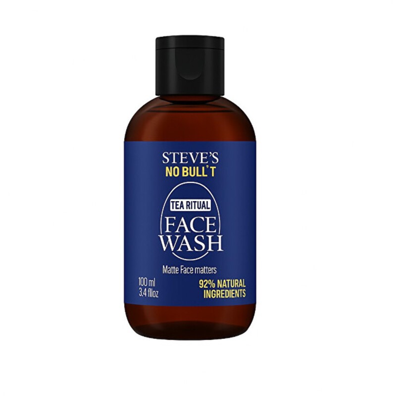 Steves No Bull***T Men Face Wash - Myc gel viso 250ml uomo