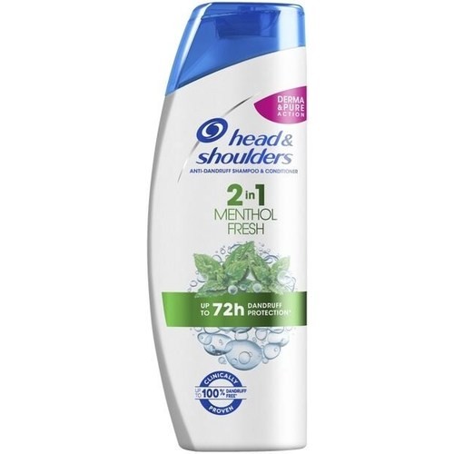 Head & Shoulders Menthol Fresh Shampoo Antiforfora - Shampoo antiforfora 2 in 1 800ml donna