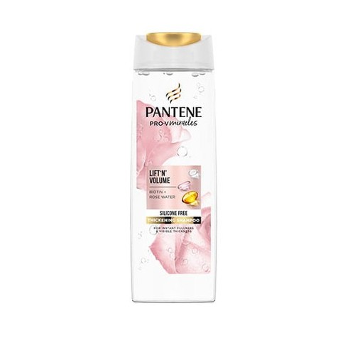 Pantene Miracles Biotin + Rose Water Lift`n` Volume Thickening Shampoo 250ml donna