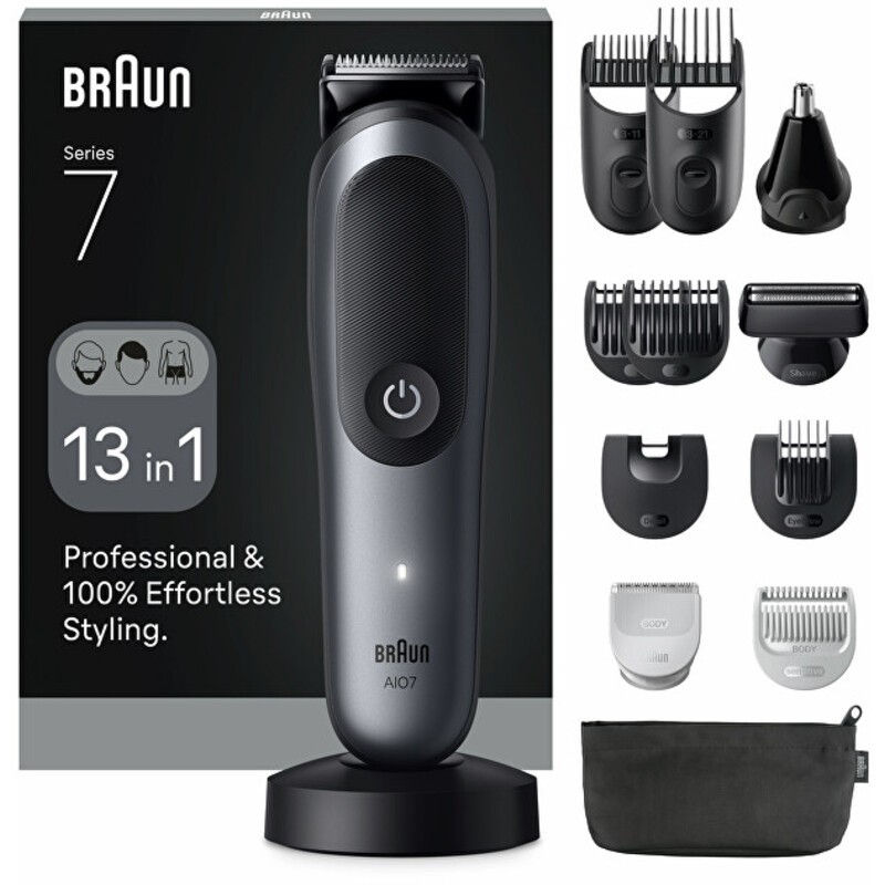 Braun Series 7 AIO7560 - Rasoio multifunzione? 13 in 1 uomo