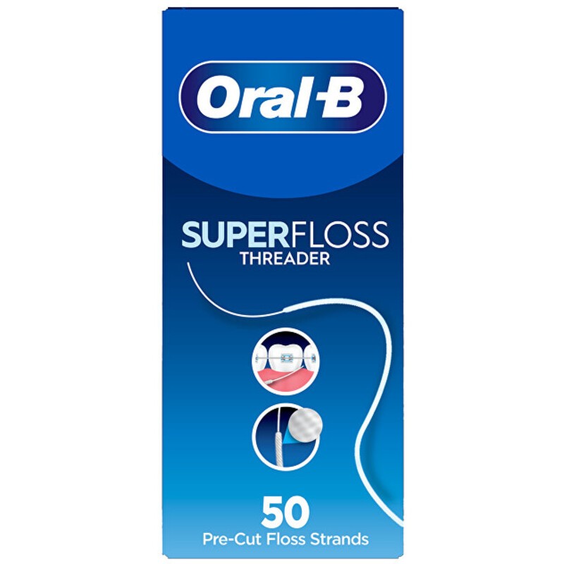 Oral B Super Floss - Filo interdentale (50 pezzi) donna