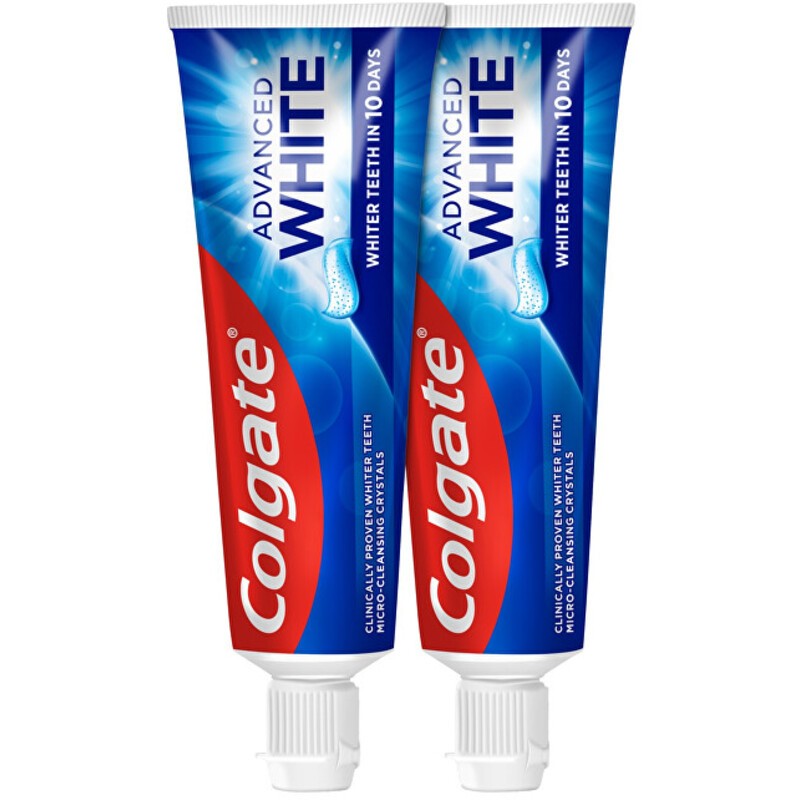 Dentifricio Colgate Advanced White Duo - Dentifricio bianco 75ml donna