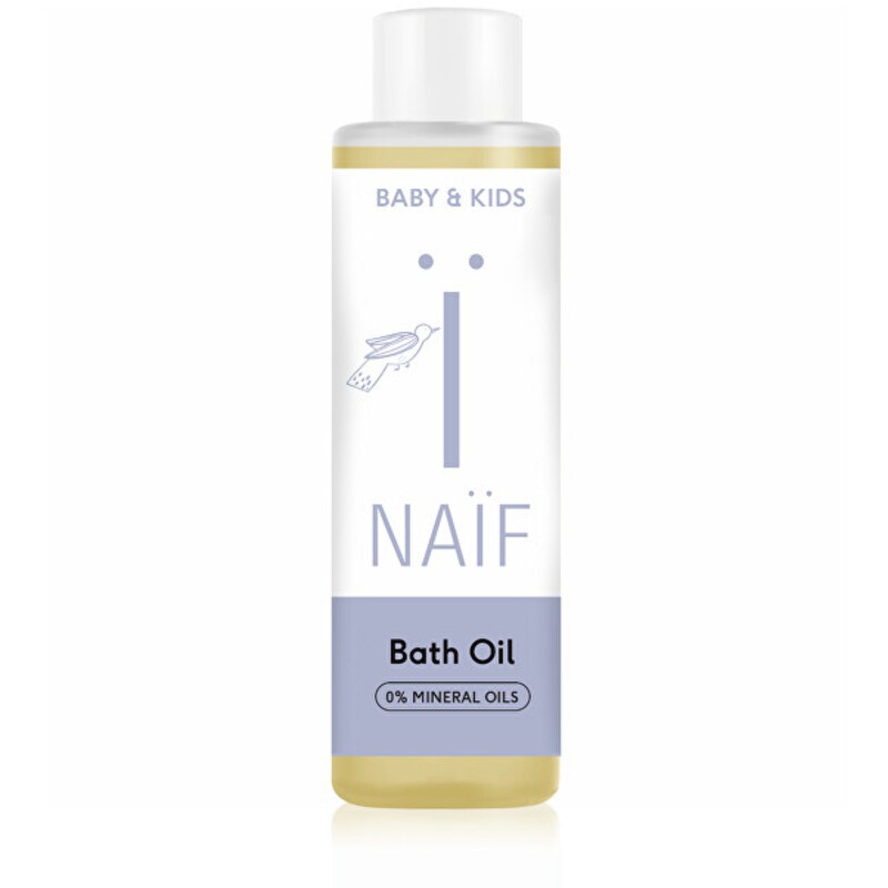 Naif Baby Bath Oil - olio da bagno delicato per bambini e neonati donna