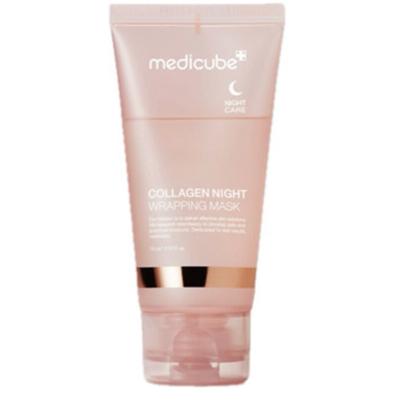 Medicube Collagen Night Wrapping Mask - Maschera contorno occhi al collagene 75ml donna