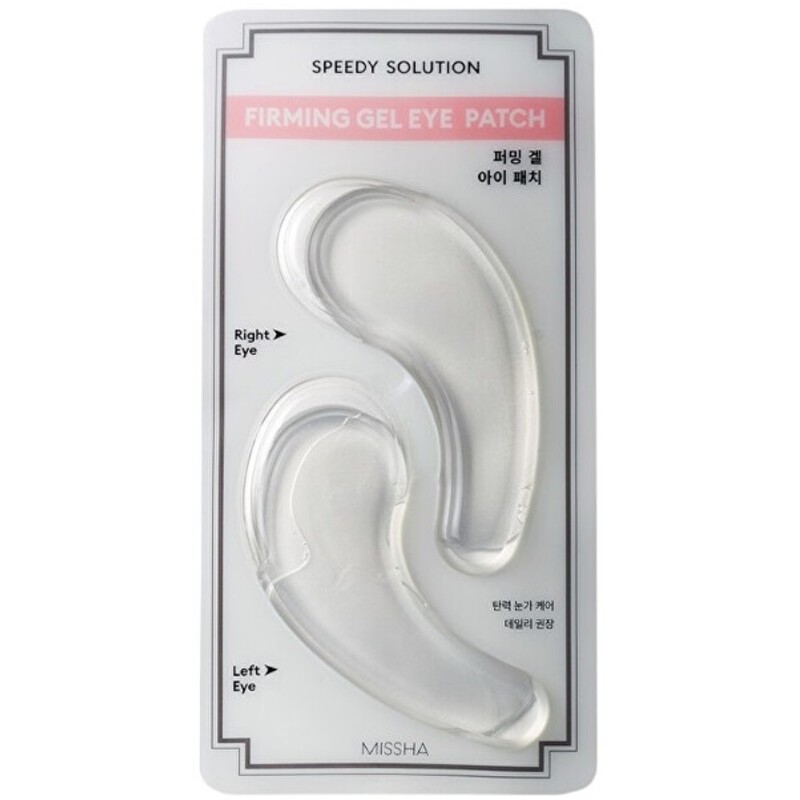 Missha Speedy Solution Firming Gel Eye Patch - Maschera rassodante per il contorno occhi donna