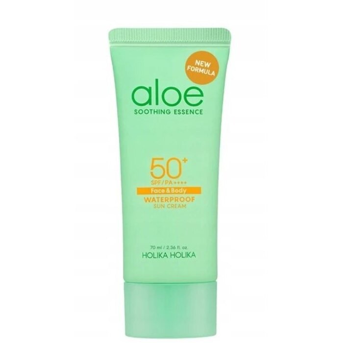Holika Holika Aloe Waterproof Sun Cream SPF 50+ 70ml donna