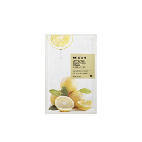 Maschera viso 3D Mizon con vitamina C per luminosità e vitalità Joyful Time (Maschera Essenza Vitaminica) 23 g 23.0g donna