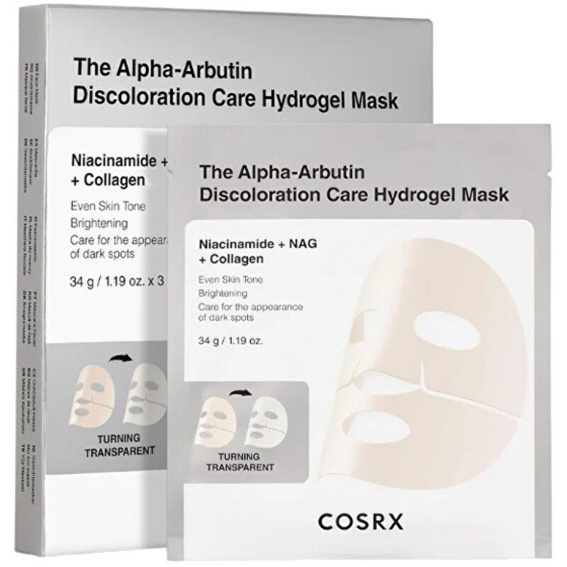 COSRX Trio di maschere idrogel per la cura delle discromie - Set di maschere viso 34,0 g donna