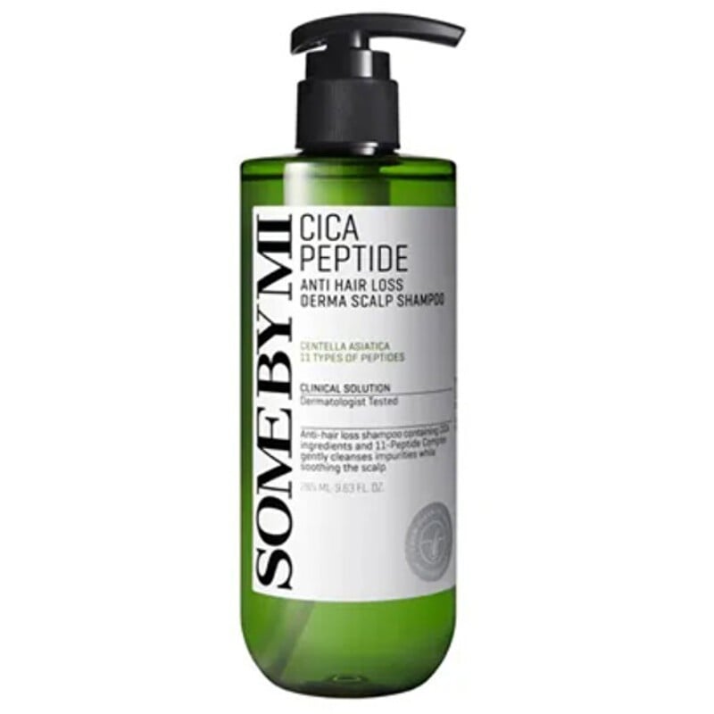 Some By Mi Cica Peptide Anti Hair Loss Derma Scalp Shampoo - shampoo contro la caduta dei capelli? 300ml donna
