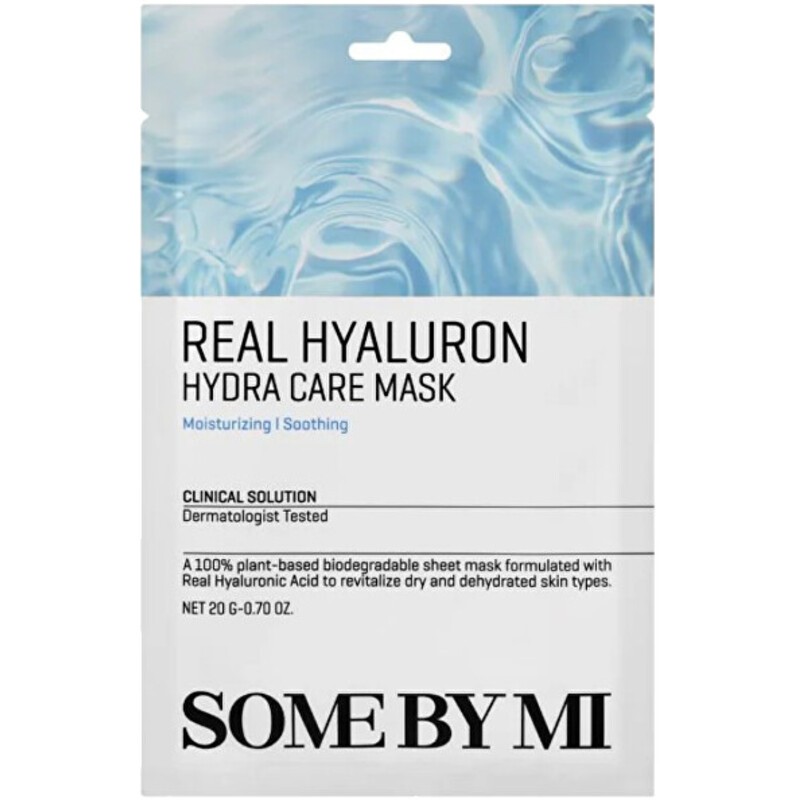 Some By Mi Real Hyaluron Hydra Care Mask - Maschera viso altamente idratante 20.0g donna