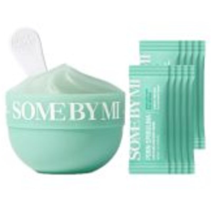 Some By Mi PDRN SPIRULINA Soothing Sherbet Mask - Maschera viso lenitiva con effetto rinfrescante 10.0g donna