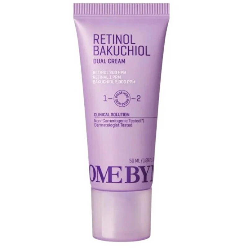 Some By Mi Retinol Bakuchiol Dual Cream - Crema viso per il contorno occhi 50ml donna