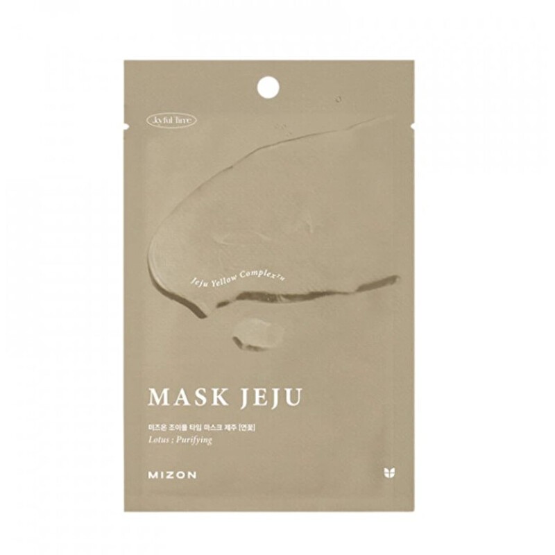 Mizon Lotus Jeju Mask - maschera detergente pltnkov 23.0g donna
