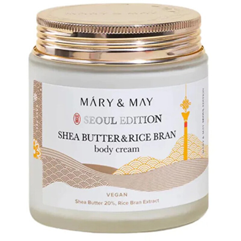 MARY & MAY Crema Corpo al Burro di Karité e Crusca di Riso - Crema Corpo 250ml donna