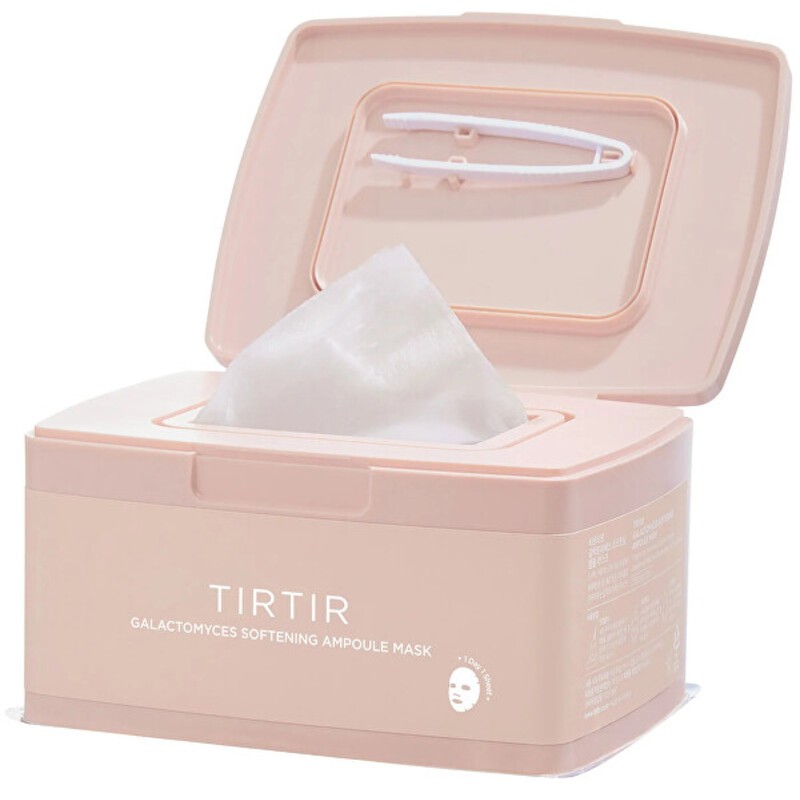 TIRTIR Galactomyces Softening Ampoule Mask - Maschera in tessuto (30 pezzi) donna