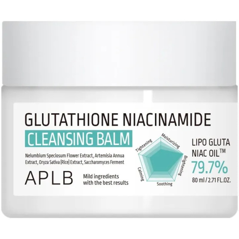 APLB Glutatione Niacinamide Cleansing Balm - balsamo detergente 80ml donna