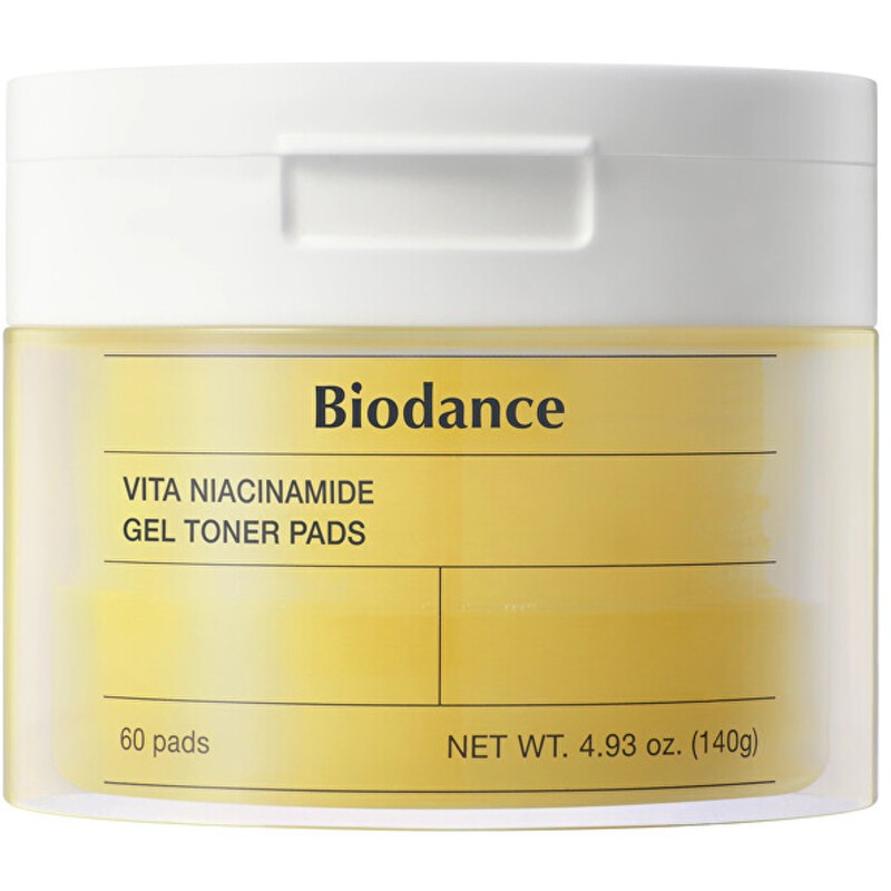Biodance Vita Niacinamide Gel Toner Pads - Dischetti tonificanti (60 pezzi) donna